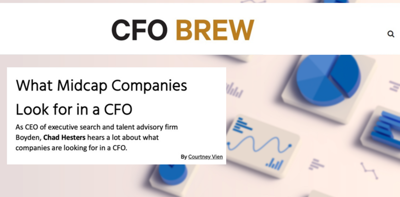 What Midcap Companies Look for in a CFO