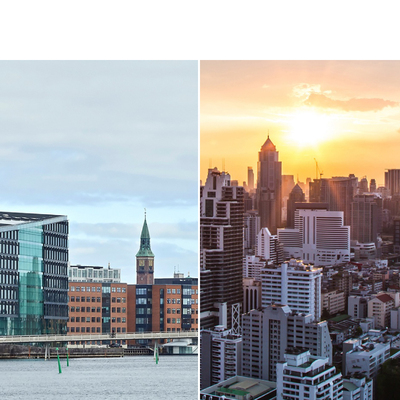 Offices open in Denmark and South Africa.